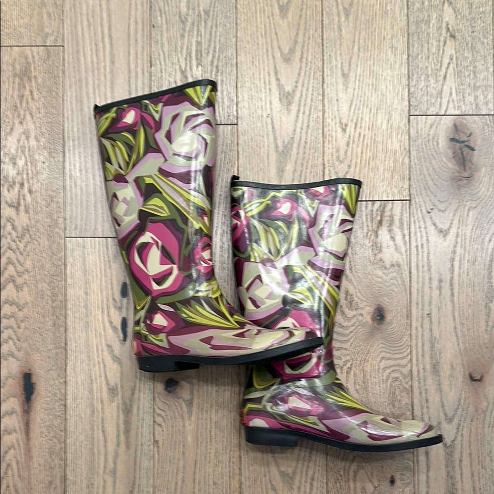 Missoni for Target Floral Patterned Rain Boots